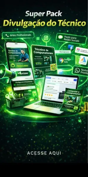 Super Pack Divulgação de Técnico